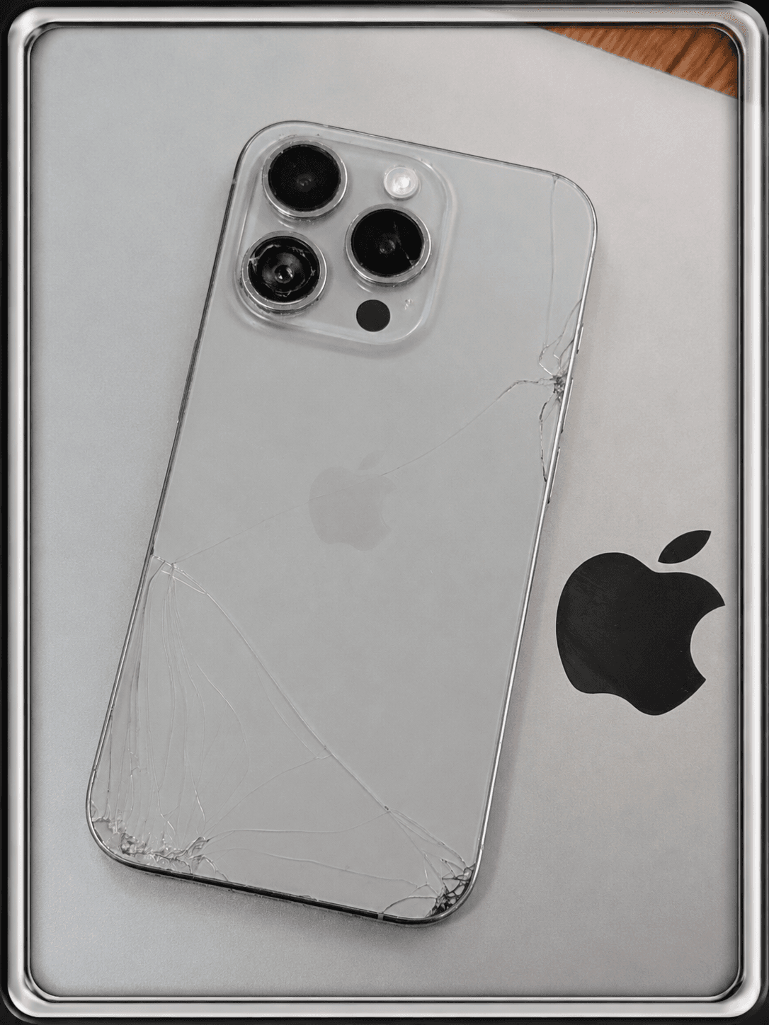 Før: iPhone 15 Pro kamera og baksiden