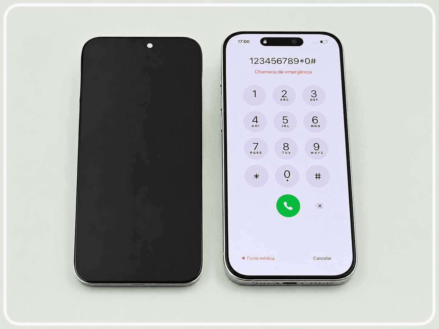 After: iPhone 17 Pro Max – Skjermbytte etter knust skjerm