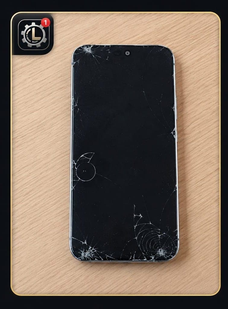 Før: Honor 400 Lite – Skjermbytte med original skjerm fra Honor